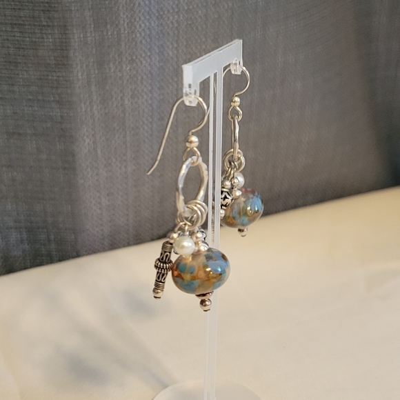 ❤ SILVER VINTAGE EARRINGS - Picture 9 of 14